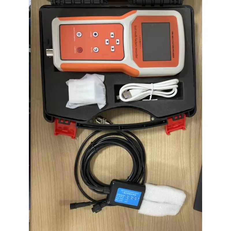 Hot Sale Accurate Digital Soil Tester with LCD Display Portable Test PH NPK Moisture Temperature of Soil
