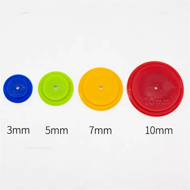 4 قطعة خليط و Quilting مسح تتبع التماس بدل عجلة الدوائر أنماط الخياطة خياط خط حلقة أداة الرسم المستديرة حاكم