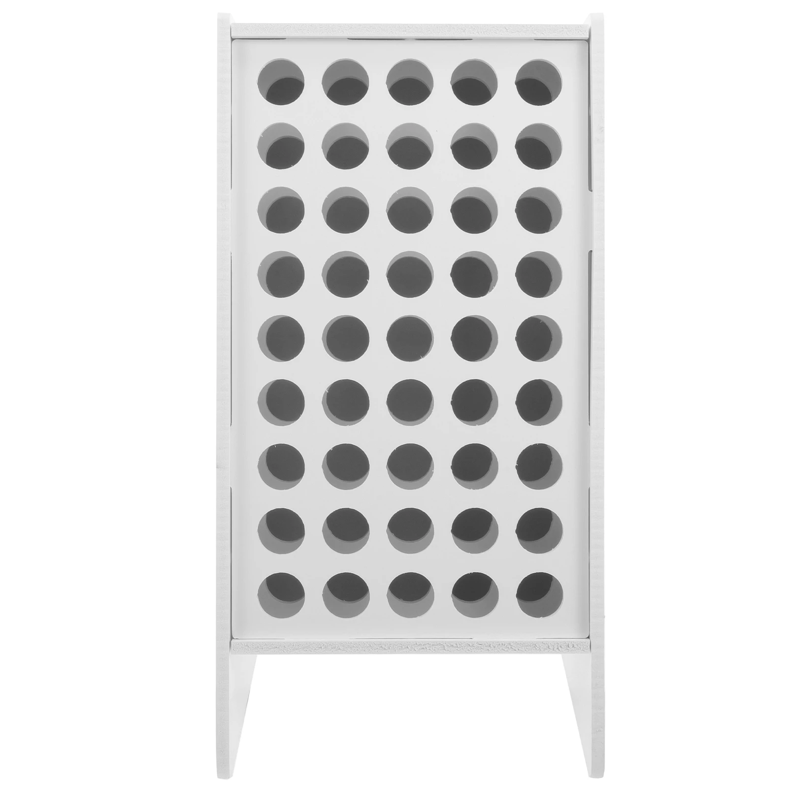 

45-Slot Multi-Function Holder Wooden Desktop Stationery Storage Rack Office Stationery Organizer Desk Organizer Box