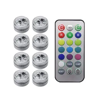 無線黏貼式LED汽車內裝氣氛燈遙控裝飾車頂腳部氣氛燈附電池彩色 8 最佳銷售 帶電池的汽車內裝燈 - №1