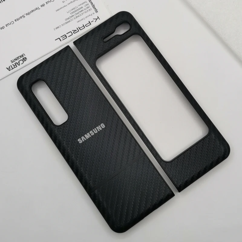 Carbon Fiber Case for Samsung Galaxy Z Fold 7 6 5 4 3 2 1 Fold6 Fold5 Fold3 Fold2 Fold1 Case Ultrathin PC Back Protective Cover - Image 5