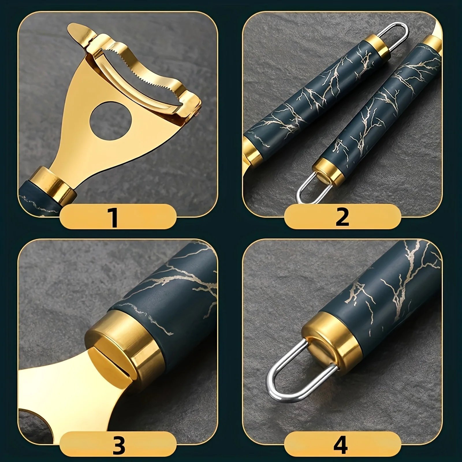 1 szt. Krajalnica do kukurydzy ze stali nierdzewnej - ergonomiczne narzędzie kuchenne z uchwytem i haczykiem, trwałe i łatwe w czyszczeniu, idealne do gotowania w domu