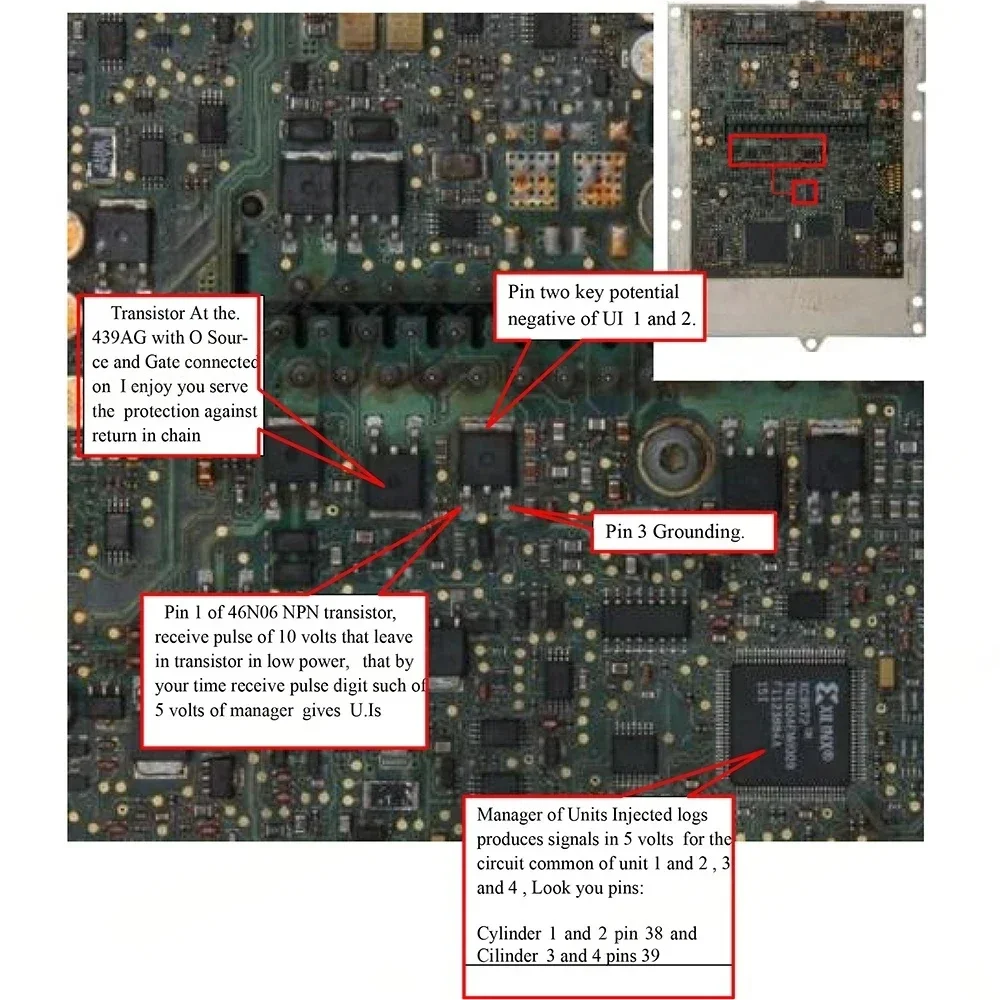 ECU وحدة الديزل إصلاح PDF ملف ECU الدورة الأساسية دراسة لفورد بنز لفولفو ل V-W فقط PDF