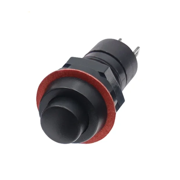 DS-211 DS-213 10MM Round Pushbutton Switch Self-Locking Momentary Switch Red Blue Black and White Keypad