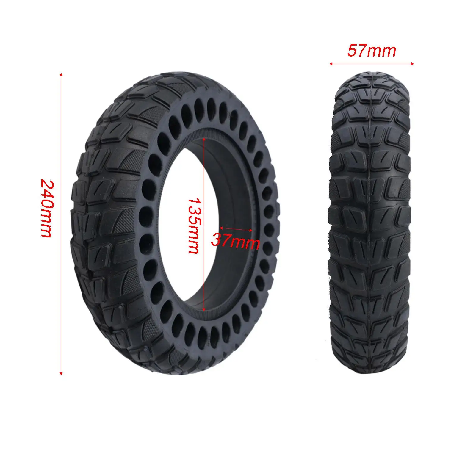 This reliable off road rubber tyre provides long lasting support tailored exclusively to fit For Electric scooters effortlessly