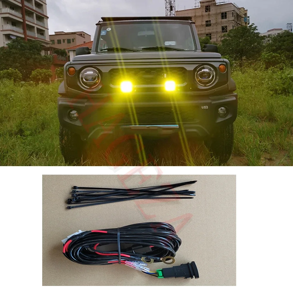 2.5m Car Wire Install Spotlight Line Trim for Suzuki Jimny 2Door 4Door 2019-2025