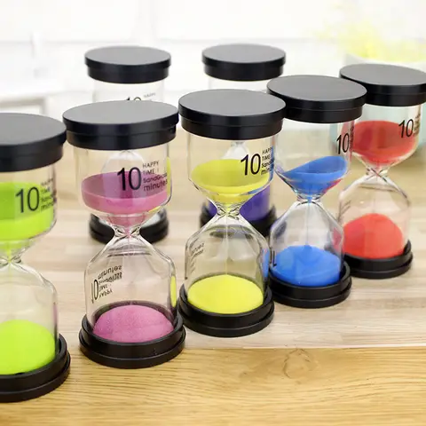 1/3/5/10/15/30/60 Minutes Hourglass Sand Watch Sandglass Sand Clock Children Kids Gift Sand Timer Hour Glass Home Decoration