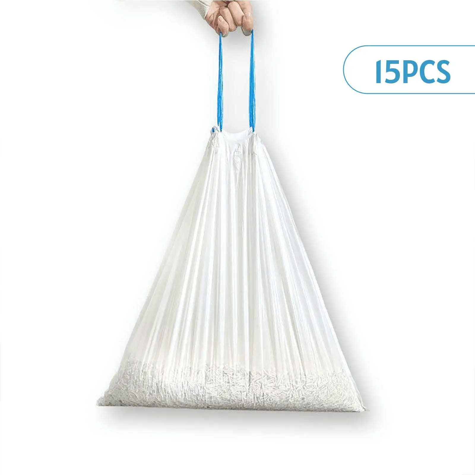 Thick Drawstring Cat Litter Box Liners Heavy Duty Litter Waste Bag for Automatic Cat Litter Box Large Size