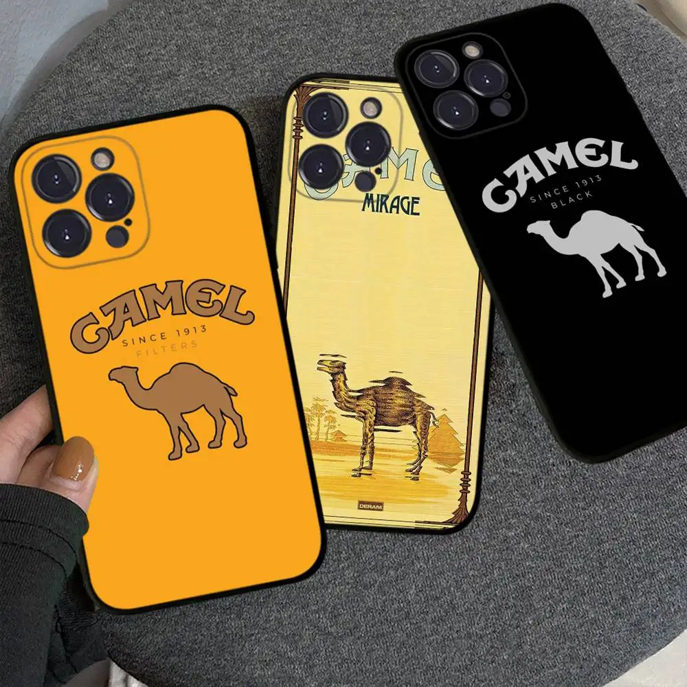 Funda de teléfono Vintage Camel cigarrillos para IPhone 16 15 14 11 12 13 Mini Pro XS Max Cover 6 7 8 Plus X Funda Shell