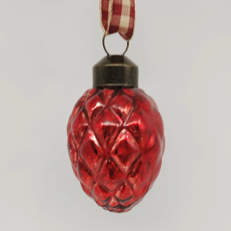 Christmas tree decorations, glass ornaments