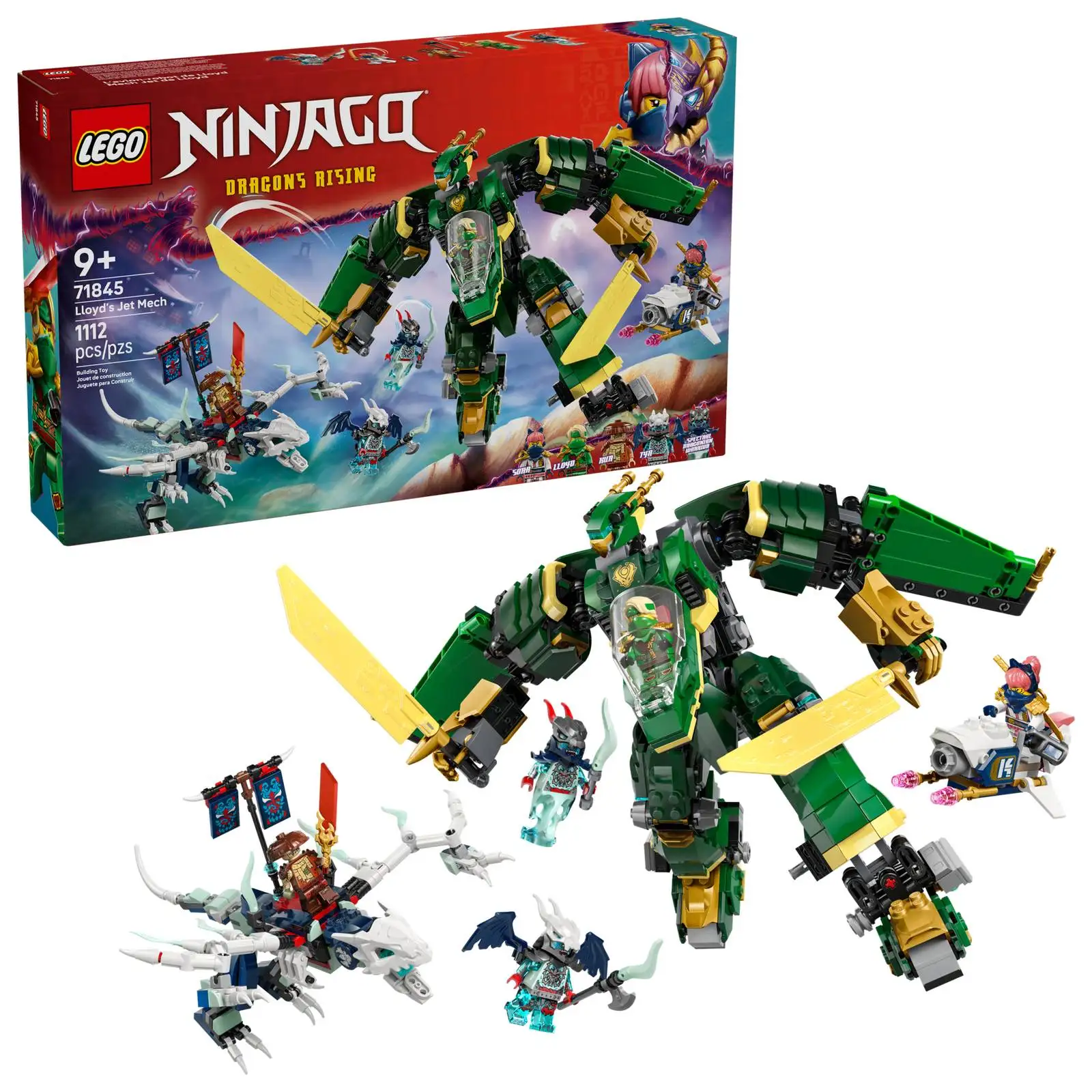lego ninjago lloyd's journey set