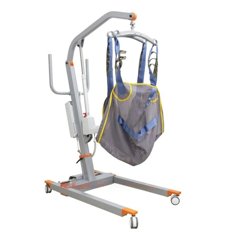 Home Care Mobile Electric Elderly Hoist Machine Lifter Transfer Lift Device for Bedridden Patient Disabled
