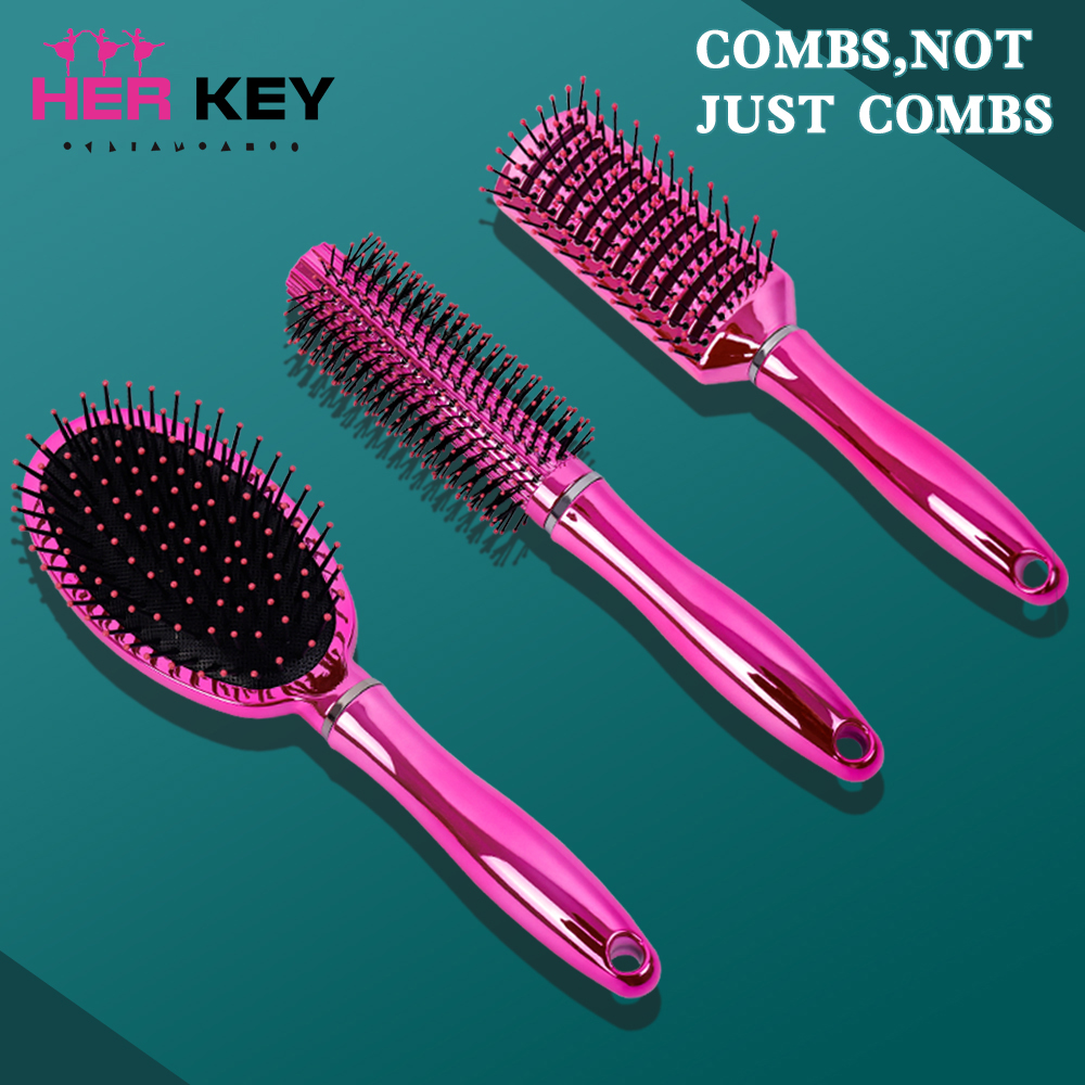  New Hair Scalp Massage Comb Airbag Hairbrush Nylon Women Wet Curly Detangle Hair Brush for Salon Hairdressing Styling Tools