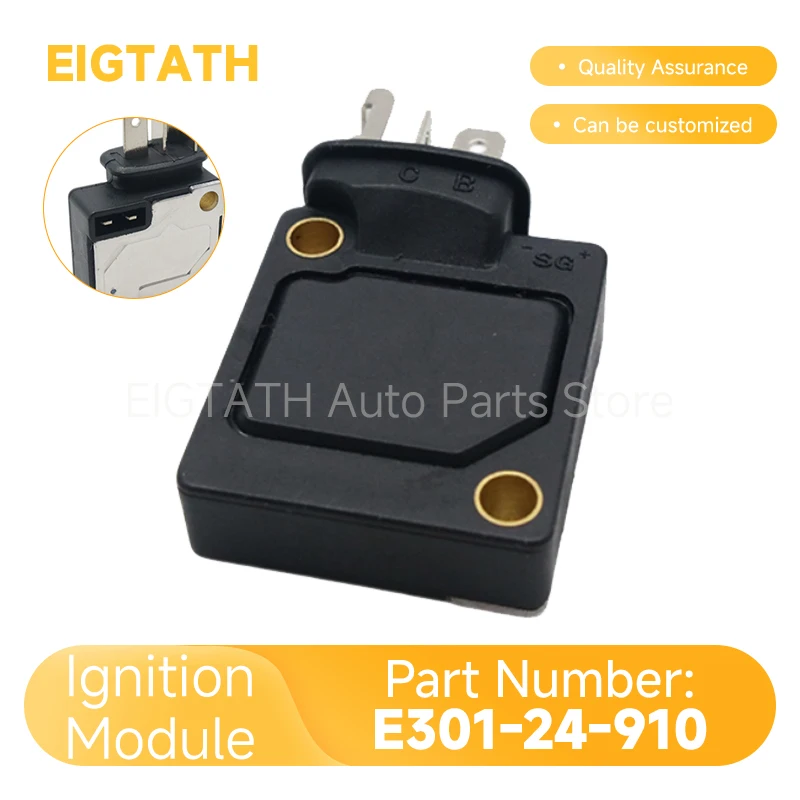 E301-24-910 New Ignition Control Module for Mazda RX7 SA22C RX2 RX3 RX4 RX5 Car Spare Parts E301-24-910A 029700-0070 N326-24-910