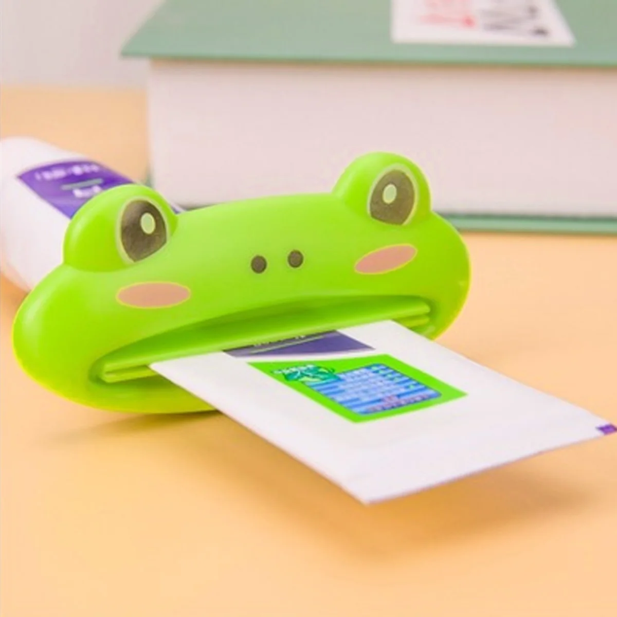 

Cartoon Toothpaste Squeezer Tube Dispenser Squeezer for Toothpaste Cream Bathroom Accessories (Pink Big)