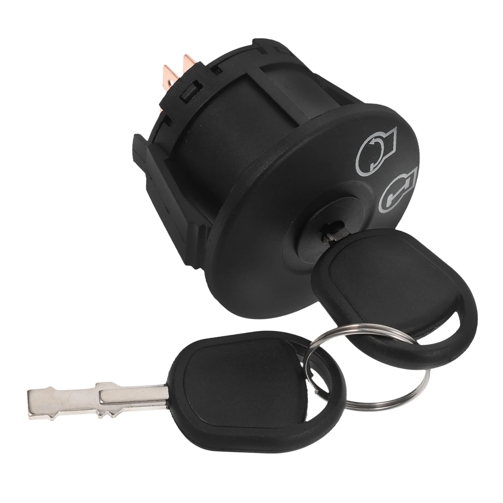 

Lawn Mower Ignition Lock Core Switch Starter Cable Replacement Cylinder Key 3 Position Ignition Compatible 92504659