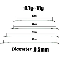 Giratorios de cambio rápido acero inoxidable 14 kg para señuelos