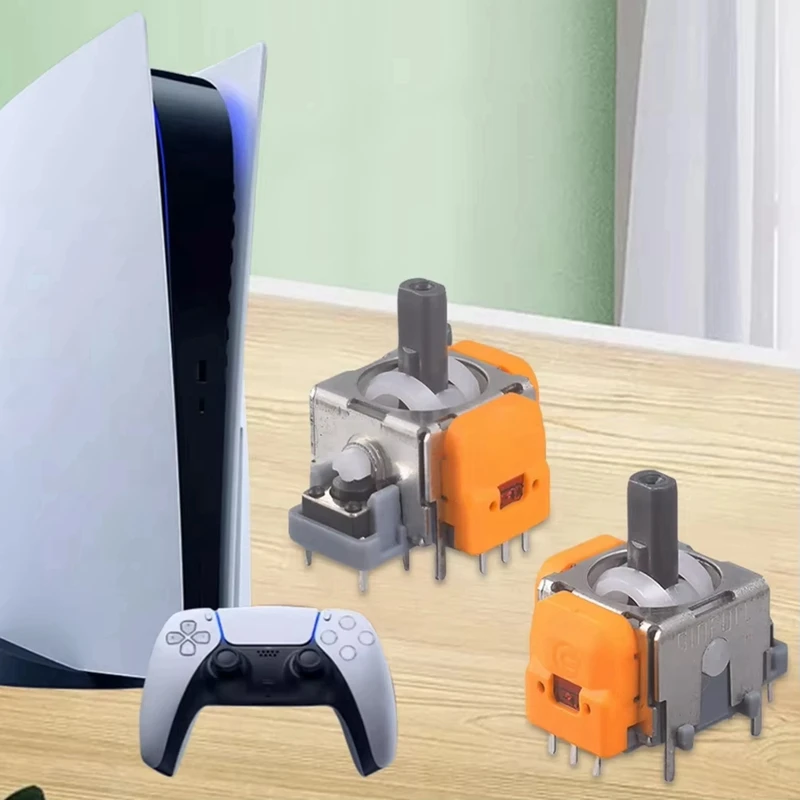 10PCS Halle Elektromagnetische Joystick Für PS5 Gamepad Reparatur Teile Joystick Modul Keine Driften Thumbsticks