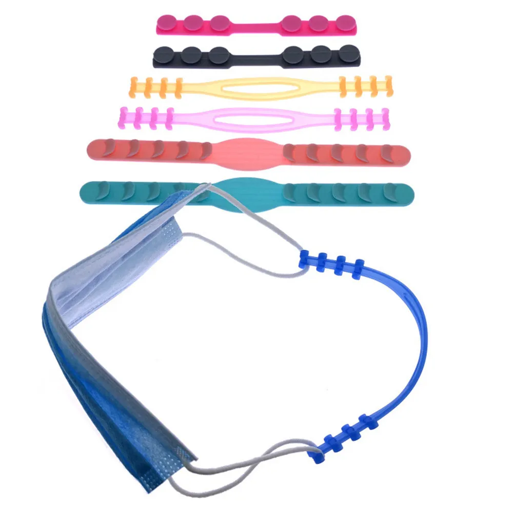 

Защитные силиконовые крючки-фиксаторы для масок от зацепления, держатели-зажимы