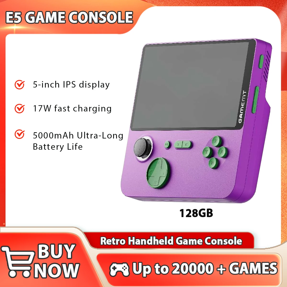E5 Handheld Game Co…