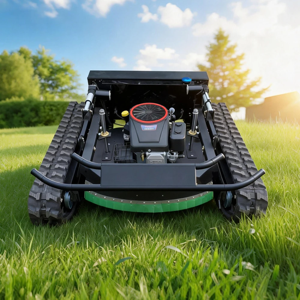 Durable DIY Industrial 452cc 4-Stroke Remote Walking Lawn Mower Side Discharge Built for Longevity Backed Worry-free After-sales