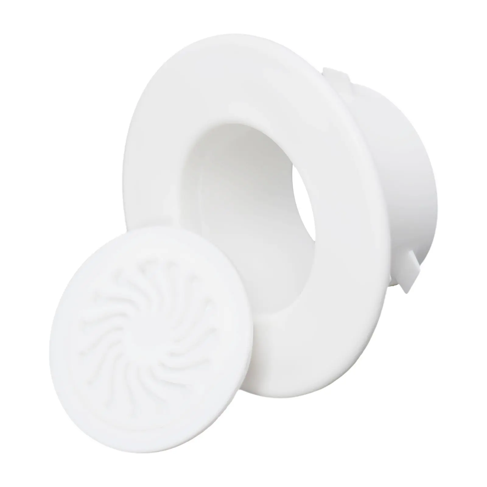 1 Pc Plastic Cover For Air Conditioning Holes And Openings With Shutters Round Ducting Ceiling Wall Hole Ventilation 40-100mm