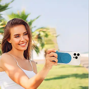 磁吸式相機手把拍照支架智慧藍牙手機防手震自拍設備Magsafe桌面無線充電 6 最佳銷售 Magsafe 相機手柄 - №5