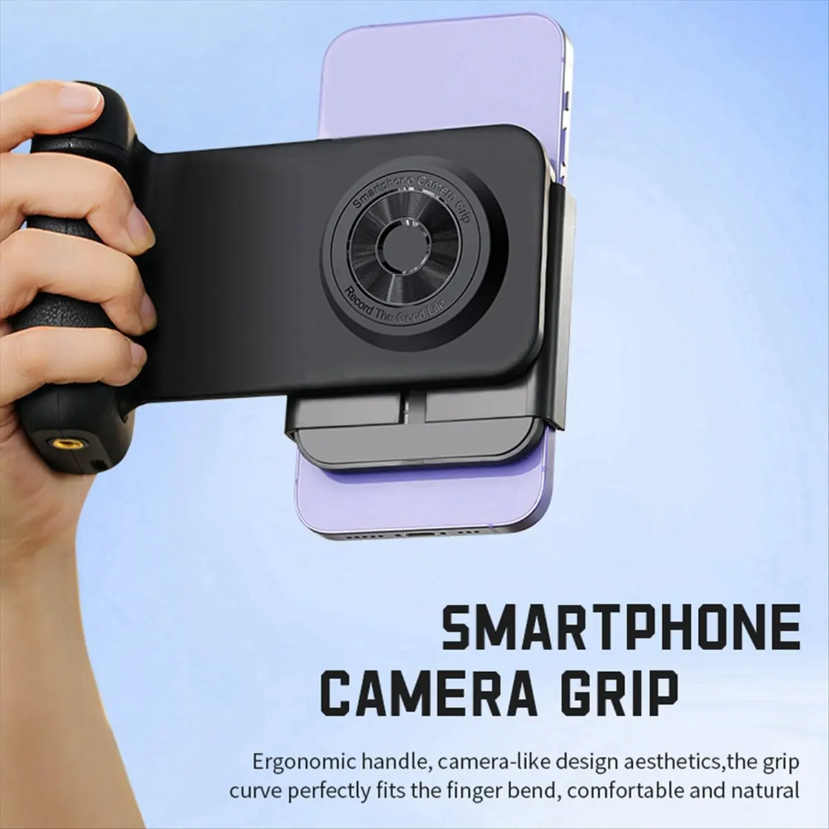 【x10a】bluetooth-phone-bracket-with-remote-control-anti-shake-wireless-charging-rotatable-clamp-for-versatile-black