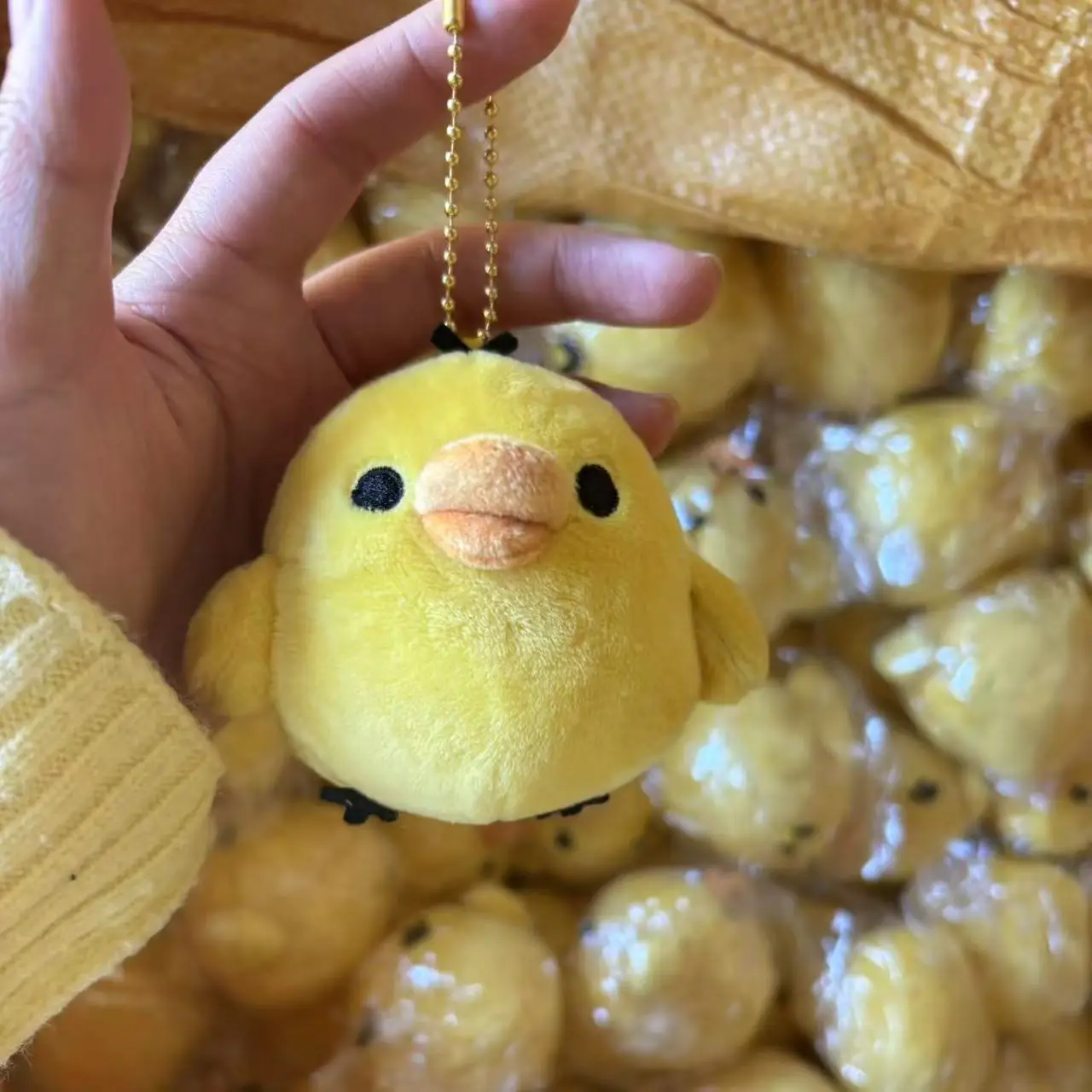 Rilakkuma El pequeño pollo amarillo de mi amigo Rilakkuma llavero de peluche niña cumpleaños Navidad