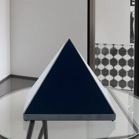 Natural Black Obsidian Pyramid Triangled Crystal Quartz Original Stone Polishing Reiki Energy Healing Home Graden Decoration