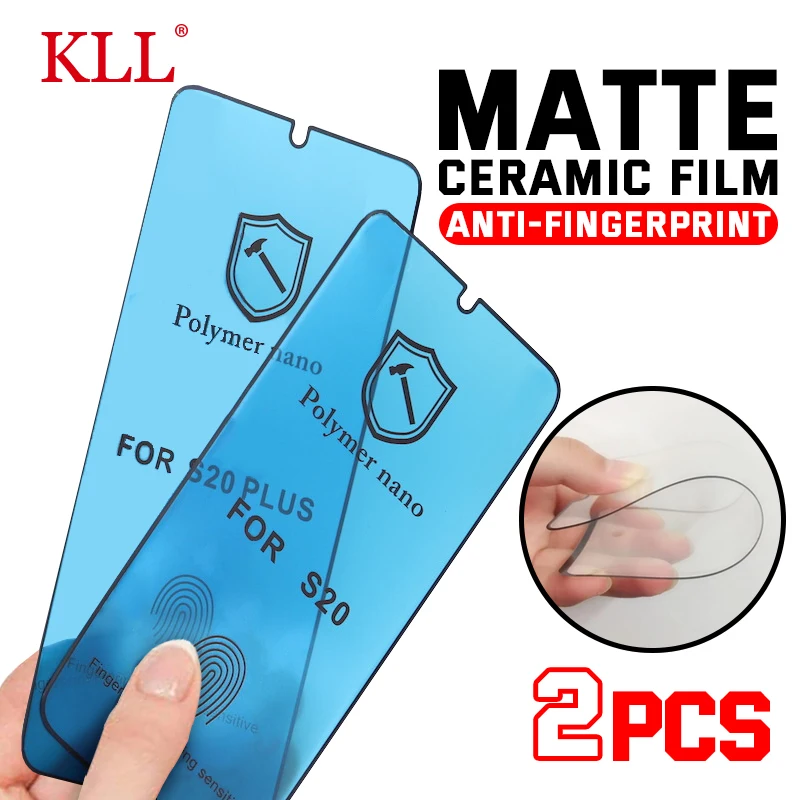 

1-2 шт. матовая керамическая Защитная пленка для Samsung Galaxy S21, S22, S10, S9, S23 Plus, S20, ультрапротектор экрана Note 20, 10, 9, без стекла