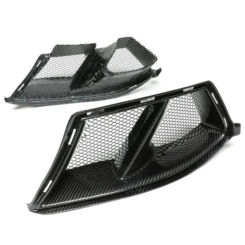 

For BMW G80 M3 G82 G83 M4 Real Dry Carbon Fiber MP Style Front Bumper Air Intake Grill with Insect Screen Aftermarket Body Kit