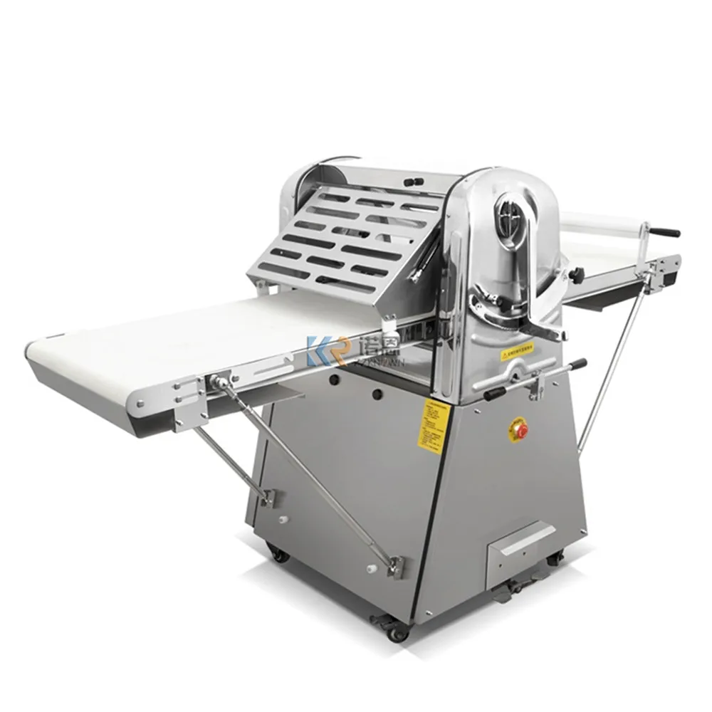 Teigausrollmaschine, halbautomatische Gebäckmaschine, Tischteigausrollmaschine, Puff-Gebäck-Kürzmaschine, automatische Croissants