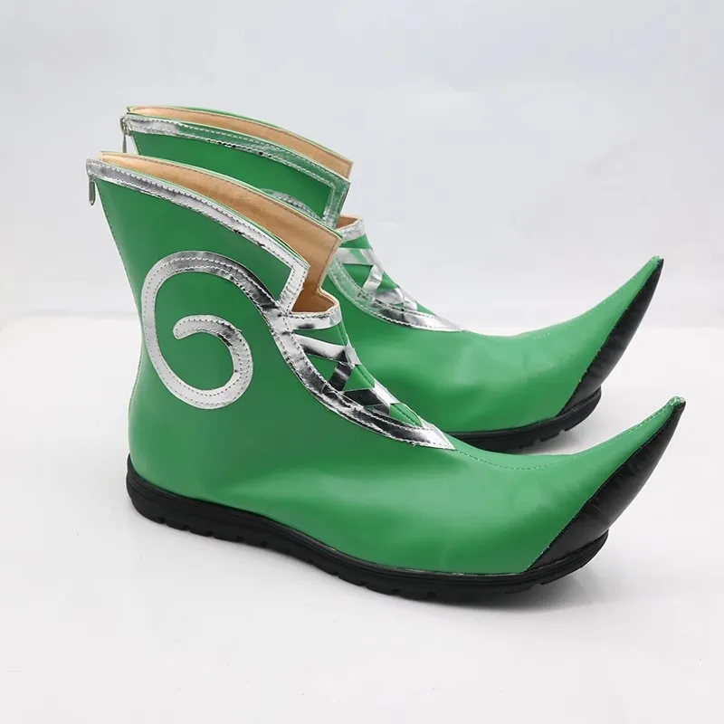 Custom Made Jingle Botas para o Halloween e Carnaval, Cosplay Shoes