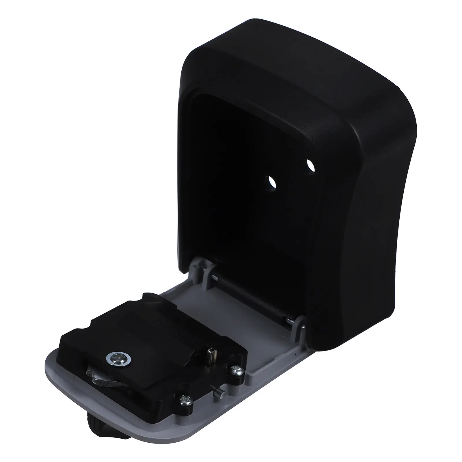 

Key Lock Box Wall Mount with Combination Code ABS Security Lock Box for Outdoor Keys Door Real Management Key
