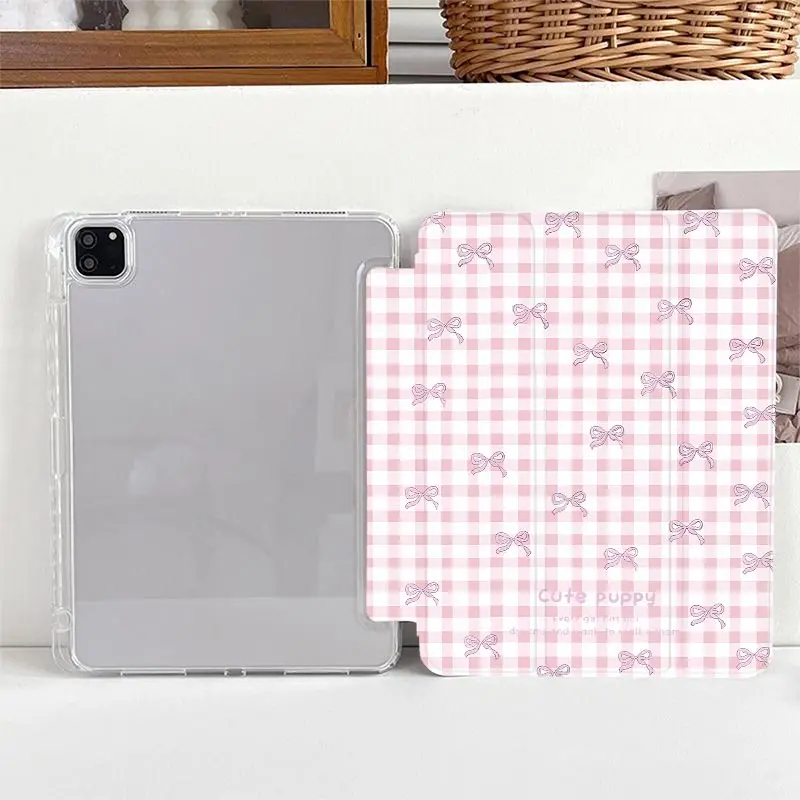 Clear Tri-fold TPU Flip Case for Xiaomi Pad 5/5Pro 6/6Pro 11 inch Redmi Pad SE 11 inch Xiaomi Pad 7/7Pro 8/8Pro 11.2 inch