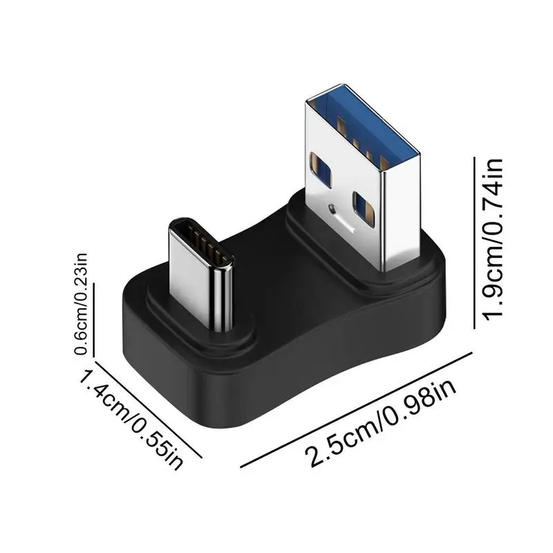 USB C zu USB Adapter Typ C zu USB ein otg Stecker Adapter einfach zu tragen Mini Größe Adapter mit Aluminium Shell für Daten