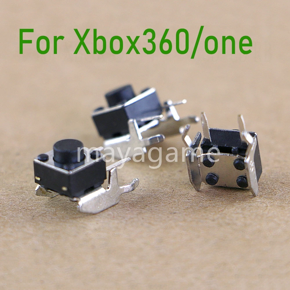 300pcs White LB RB Left Right LR Switch Buttons for XBOX ONE Xboxone XBOX360 Controller Repair