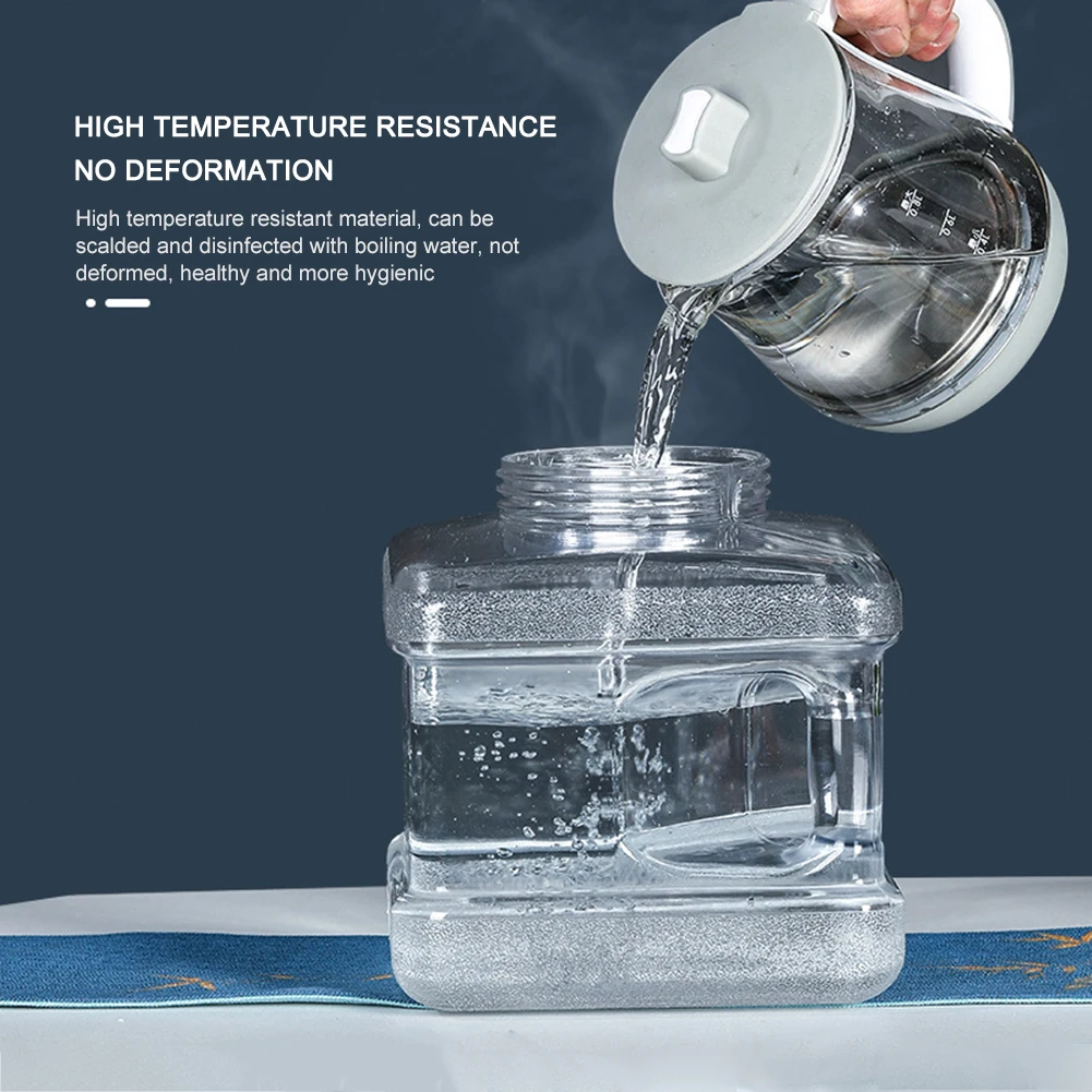 

Бутылка для минеральной воды 5 л, пищевой поликарбонат, емкость для воды, контейнер для хранения воды для походов и поездок на автомобиле