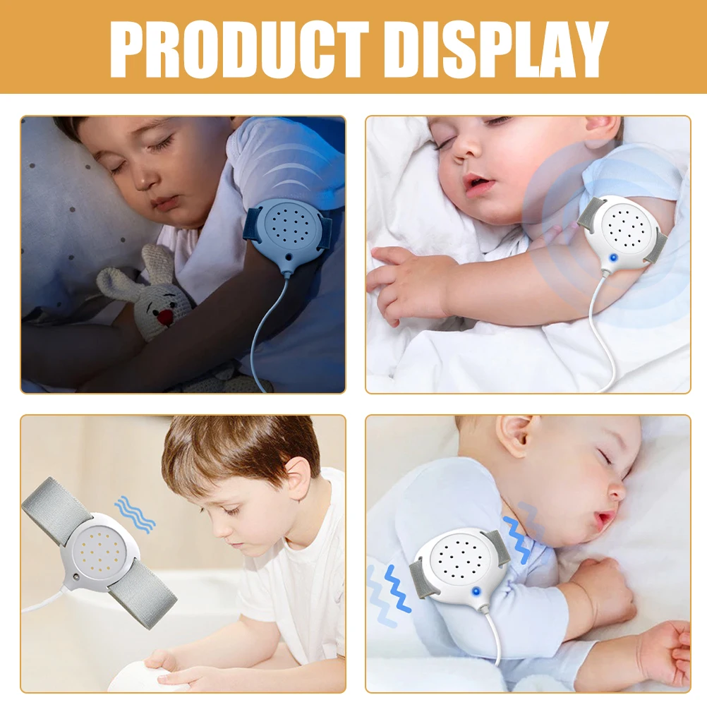 

Bedwetting Alarm Urine Sensor Loud Sound Strong for Kids Boy Girl Bedwetting Nocturnal Enuresis Alarm