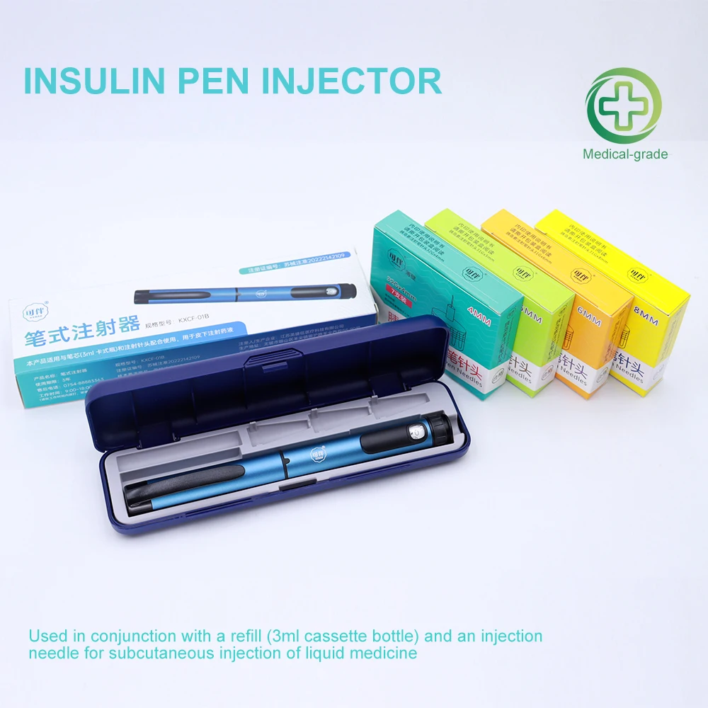 HOT Selling 60IU Insulin Injectable Pens Medical Metal Material 3ml Reusable Injection Pen