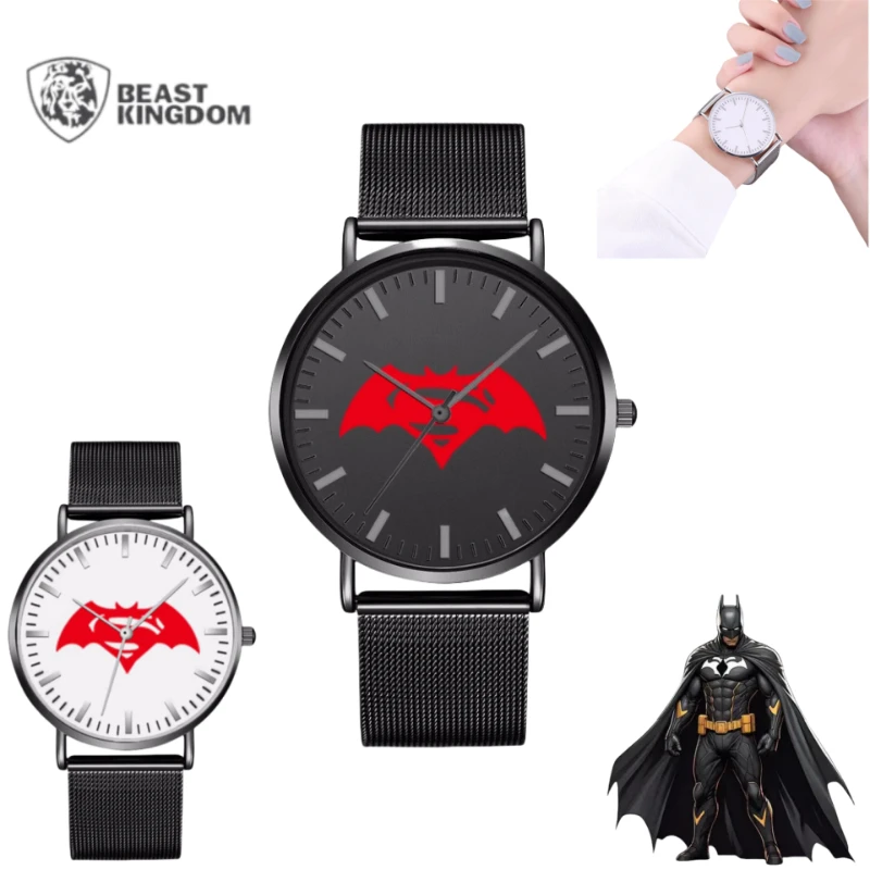

New BeastKingdom Batman Movie Periphery Quartz Watch Teen Fashion Personality Hand Watch For Boyfriend Valentine's Day Gift