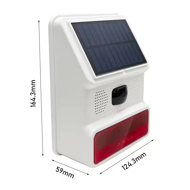 NEW Tuya App Smart WIFI GSM 433mhz Security Alarm System Compatible wireless solar siren Alexa Home Burglar Motion Door Sensor