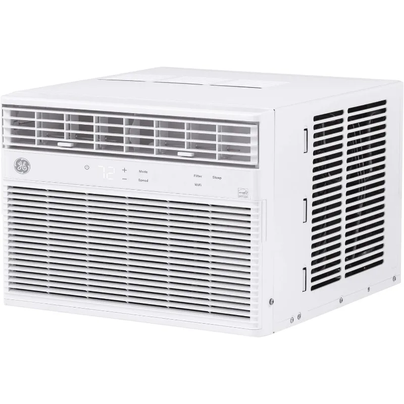 Window Air Conditioner 8000 BTU, Wi-Fi Enabled, Energy-Efficient Cooling for Medium Rooms