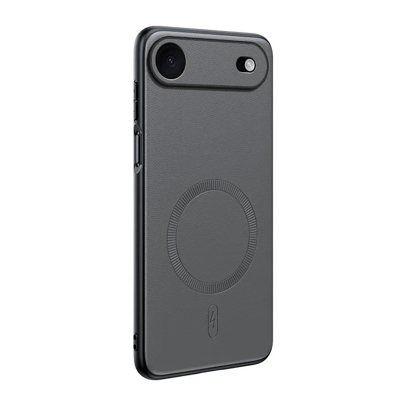 Für iPhone 17 Air Hülle Magnetische Leder-Schutzhülle Für iPhone 17 Air Anti-Fingerabdruck Rutschfest PC+TPU – Detail 2
