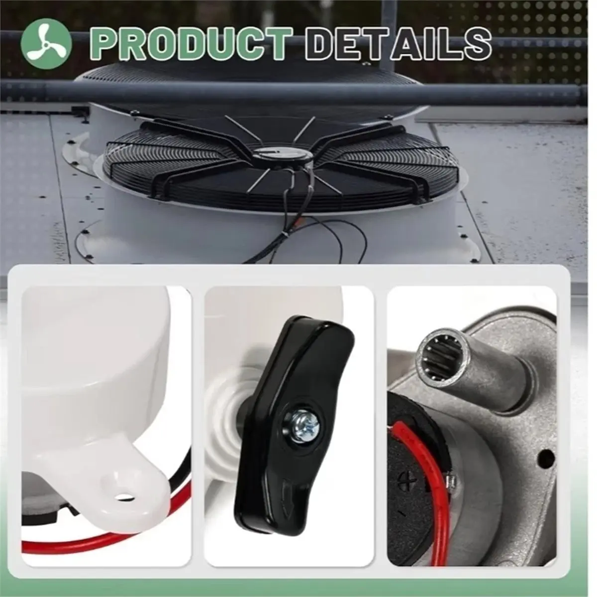 #50R (White & Black)RV Fan Vent Lift Motor K6010-81 Fit for Dometic Fan-Tastic B Series,Automotive Parts & Accessories