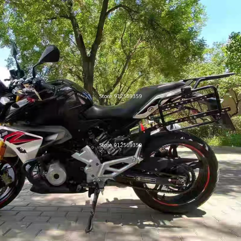 For BMW G310R G310GS luggage rack modification stainless steel rear rack motorcycle tailstock trunk rack accessories