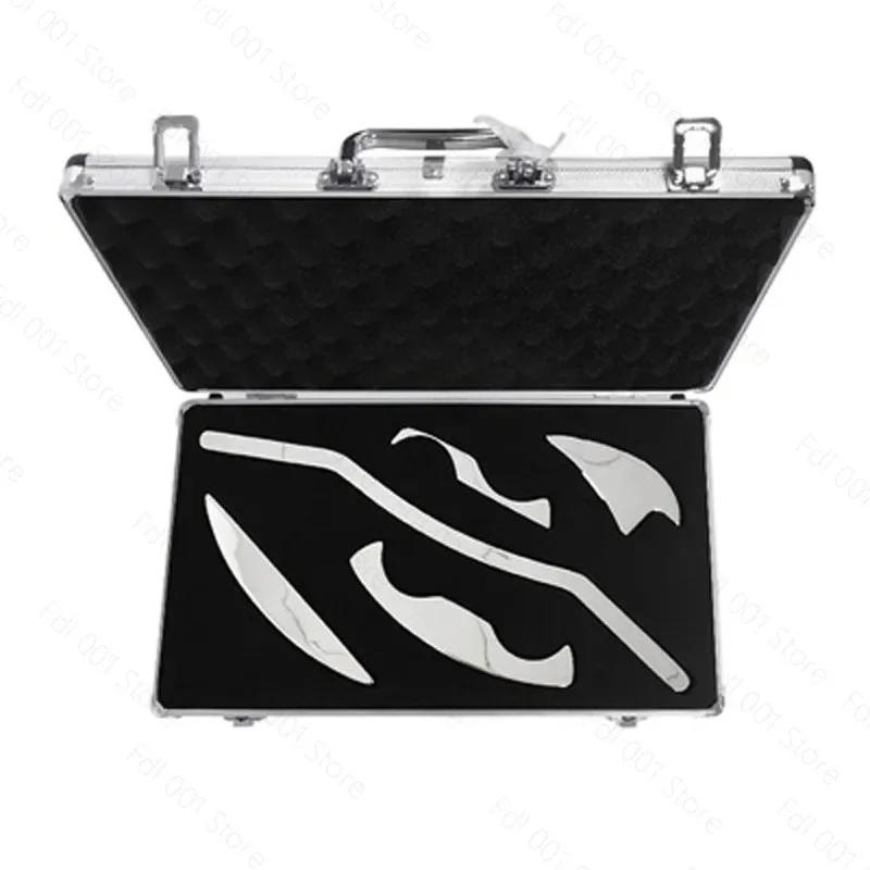 Medical Stainless Steel Gua Sha Scraper Physical Therapy Fascia Knife Myofascial Release Tools Physiotherapy Knife