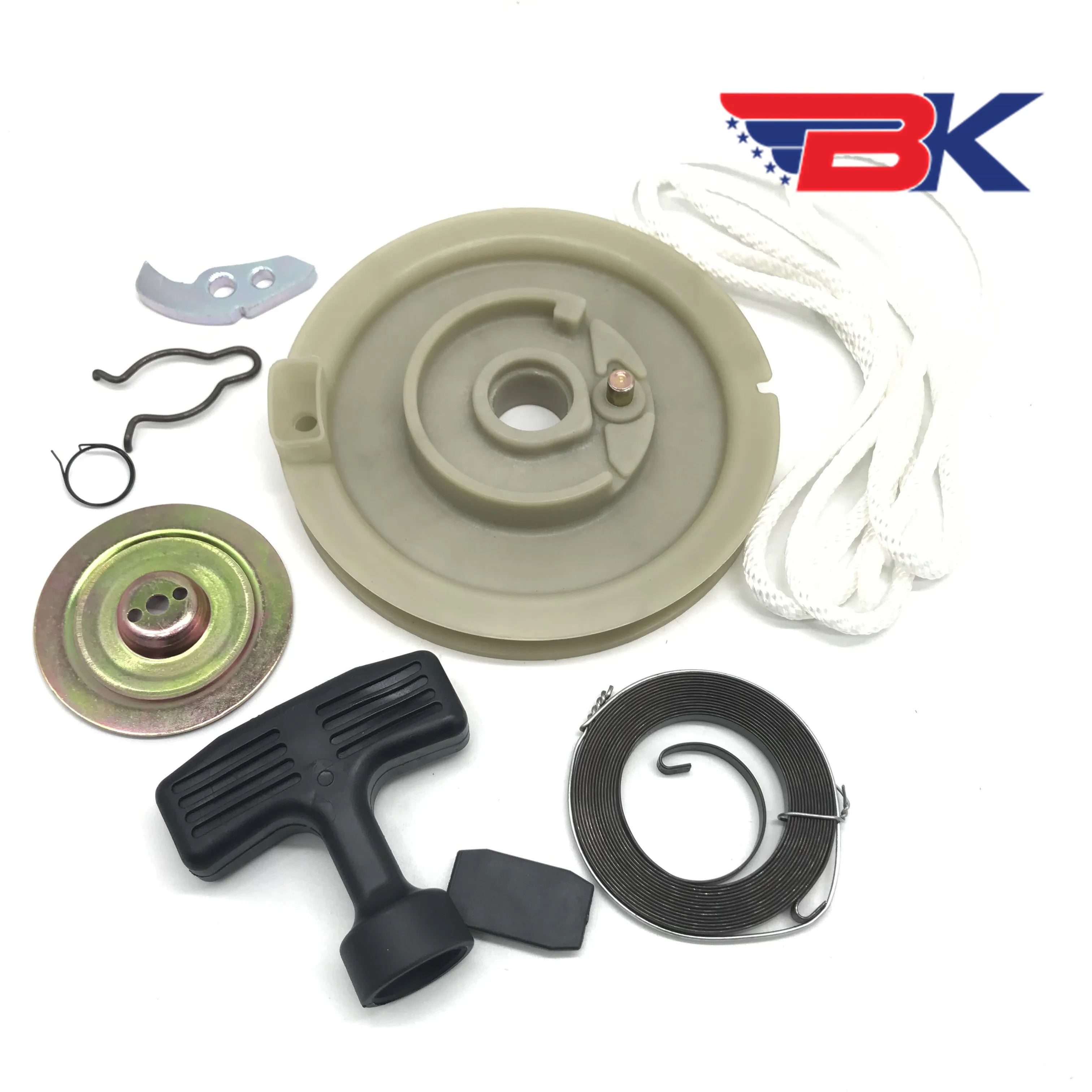 For Polaris Sportsman 400 450 500 CC ATV Quad Recoil Pull Starter Start Repair Rebuild Kit