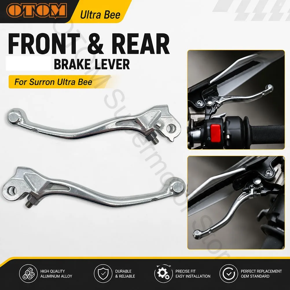 For Surron Ultra Bee Motorcycle Front Rear Brake Lever Brake Handle Bar SUR-RON UltraBee Electric Cross-country Dirt Bikes Part